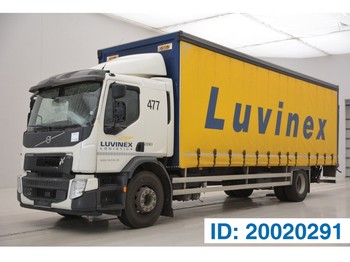 Curtainsider truck Volvo FE280: picture 1