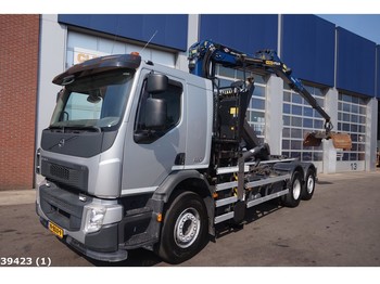 Hook lift truck Volvo FE 280 Palfinger 15 ton/meter Z-kraan Euro 6: picture 1