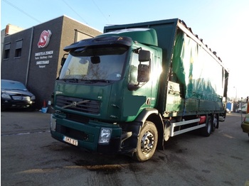 Curtainsider truck Volvo FE 320 6x2: picture 1