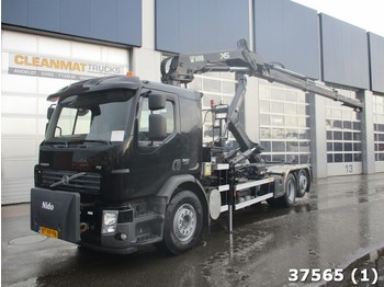 Hook lift truck Volvo FE 320 Euro 5 Hiab 16 ton/meter Kran: picture 1