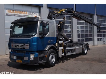 Hook lift truck Volvo FE 320 Palfinger 10 ton/meter laadkraan: picture 1