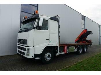 Dropside/ Flatbed truck Volvo FH12.460 6X4 MANUAL WITH PALFINGER PK12000: picture 1