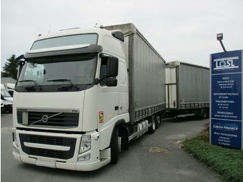 Curtainsider truck Volvo FH13 460 Globe XL + Panav Anhänger: picture 1