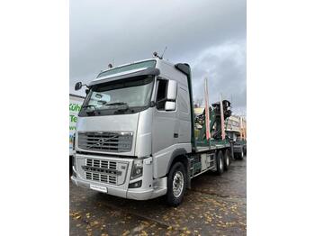 Timber truck, Crane truck Volvo FH16 600 6x4 Kurzholzzug Epsilon Z11 Retarder: picture 1