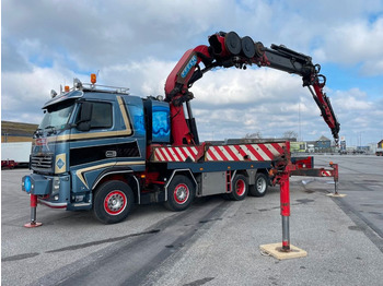 Crane truck, Dropside/ Flatbed truck Volvo FH16/660 8x4 EFFER 1750 8S Fly Jib 6S+2 / WINCH: picture 1