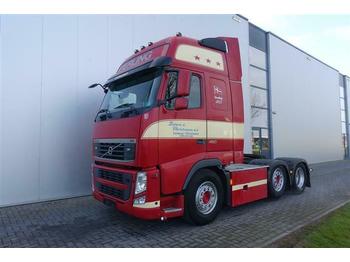 Curtainsider truck Volvo FH460 6X2 PUSHER HYDRAULICS GLOBTROTTER XL EURO: picture 1