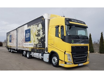 Curtainsider truck Volvo FH500: picture 1