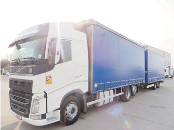 Curtainsider truck Volvo FH500 6x2 tandem 7.3+8.2m: picture 1