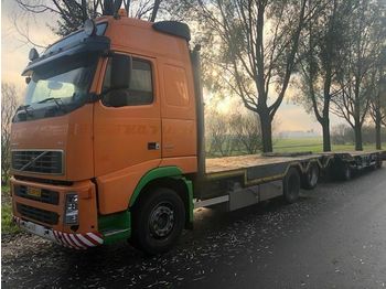Dropside/ Flatbed truck Volvo FH 13-440 EURO 5 6X2 + NOOTEBOOM 3AS AANHANGWAGE: picture 1