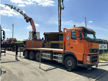 Crane truck Volvo FH 460 8X4 TRIDEM + KRAAN PALFINGER PK 34002 (7x - 22m) + WINCH + 5+6 F + RADIO - PLATFORM 6m20 - BELGISCHE TRUCK: picture 1