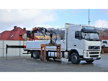 Dropside/ Flatbed truck, Crane truck Volvo FH 480 Pritsche 6,60m +Kran 6x2 Topzustand!: picture 1