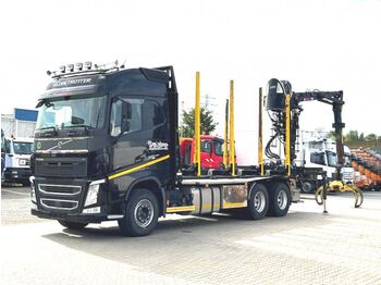 Crane truck Volvo FH 500 6x4 Holztransporter Kurzholz: picture 3