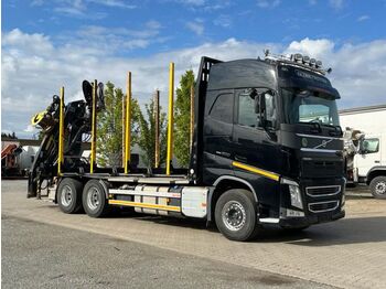 Crane truck Volvo FH 500 6x4 Holztransporter Kurzholz: picture 2