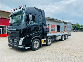 New Autotransporter truck Volvo FH 500 Arbeitsbühnentransporter mit Rampen: picture 1