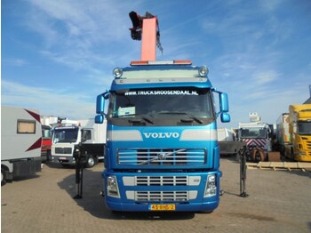 Dropside/ Flatbed truck, Crane truck Volvo FH 520 + EURO 5 + PALFINGER PK 36002 CRANE + Manual + Remote + Discounted from 89.500,-: picture 2