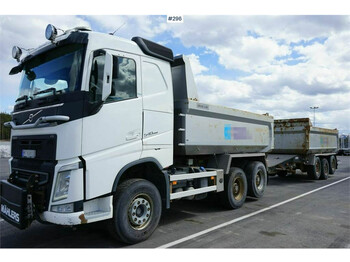 Tipper Volvo FH 540 6x4 with Sørling trailer.: picture 1