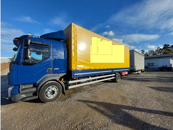 Curtainsider truck Volvo FL280 Plane Edscha Gardine 16-Tonner: picture 1