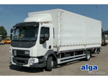 Curtainsider truck Volvo FL 240 4x2, 7.260mm lang, LBW, AHK, Klima, Euro6: picture 1