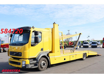 Autotransporter truck Volvo FL 240 Tijhof Doppelstock 3-Lader Lier Euro 5: picture 1