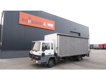 Box truck Volvo FL 408 FL408, 146.681km!, manual gearbox, box/curtain, taillift, NL-truck, very good condition: picture 1