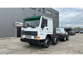 Cab chassis truck Volvo FL 7 - 280 (STEEL SUSPENSION & MANUAL PUMP / LAMES & POMPE MANUELLE / 8X4 / EURO 2): picture 1