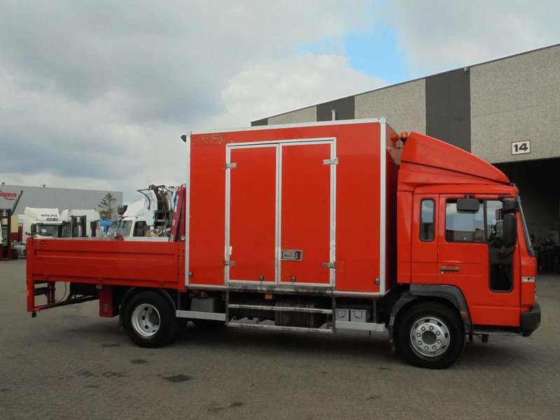 Dropside/ Flatbed truck Volvo FL reserved220 + Manual + HMF 150 crane: picture 6