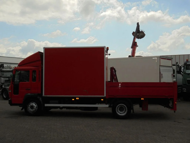 Dropside/ Flatbed truck Volvo FL reserved220 + Manual + HMF 150 crane: picture 10