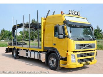 Dropside/ Flatbed truck, Crane truck Volvo FM310 Palfinger Kran Plateau für Reet-Transporte: picture 1