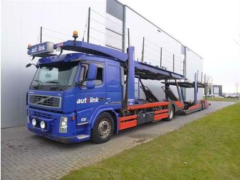 Autotransporter truck Volvo FM440 4X2 WITH LOHR EURO 4: picture 1