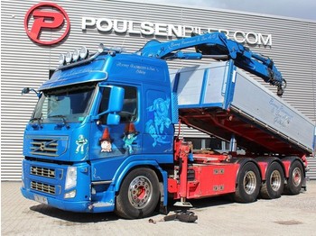 Truck Volvo FM500 8x4*4 tipper/crane