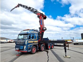 Crane truck Volvo FM500 8x4 / Effer 1550-8S + Flyjib 6S / WINCH: picture 1