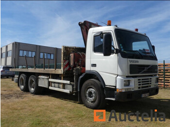 Container transporter/ Swap body truck, Crane truck Volvo FM7/290: picture 1