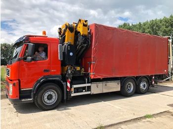 Truck Volvo FM9/310 !ROOF/DACH/MONTAGE!! CRANE!! EFFER 30TM+JIB+LIER/WINCH!!