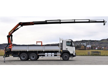 Crane truck, Dropside/ Flatbed truck Volvo FMX 370 PRITSCHE 6,70m *PK 22002-EH+FUNK/6x4: picture 5