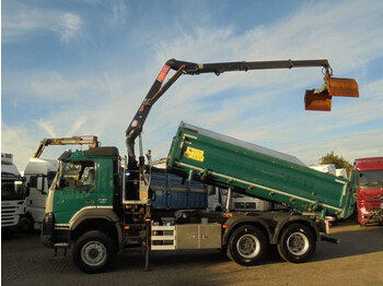 Tipper, Crane truck Volvo FMX 380 + Euro 6 + HMF Z Crane + 6x6 + Hardox KIPPER + Multi kap: picture 2