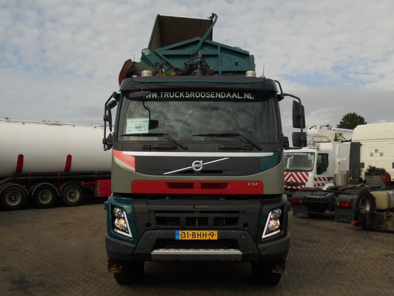 Tipper, Crane truck Volvo FMX 380 + Euro 6 + HMF Z Crane + 6x6 + Hardox KIPPER + Multi kap: picture 6