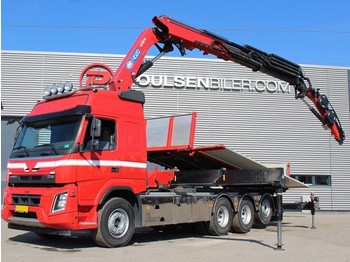 Tipper Volvo FMX 500 40 ton crane: picture 1