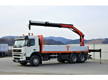 Dropside/ Flatbed truck Volvo FM 12 340 Pritsche 6,90m + Kran/FUNK*6x4*: picture 1