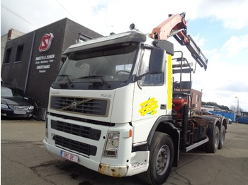 Container transporter/ Swap body truck Volvo FM 12 460 PALFINGER PK 15500/3+remote: picture 1