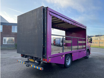 Dropside/ Flatbed truck Volvo FM 330 machine loader: picture 1