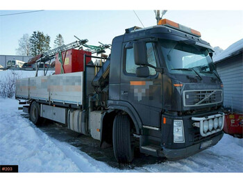 Crane truck Volvo FM 340 4x2 HMF Crane with remote control.: picture 1