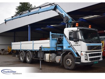 Dropside/ Flatbed truck Volvo FM 340, Full Steel Springs, 6x4, Manuel, Hiab 166 EP4, Truckcenter Apeldoorn: picture 1