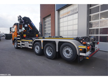 Hook lift truck Volvo FM 420 8x2 HMF 28 ton/meter laadkraan: picture 3