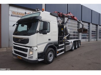 Hook lift truck Volvo FM 420 8x4 Palfinger 17 ton/meter Z-kraan: picture 1