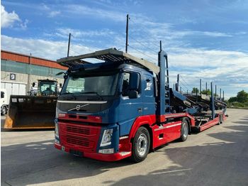 Autotransporter truck Volvo FM 420 * LOHR-AUFBAU * 9  AUTOS * LEDER * ACC *: picture 1