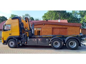 Hook lift truck, Crane truck Volvo FM 440, 6X2, HOOKLIFT+CRANE, ONLY 273000 KM.: picture 1