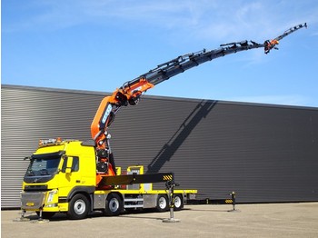 Crane truck Volvo FM 460 8x4 / EFFER 140 t/m / JIB / LIER: picture 1