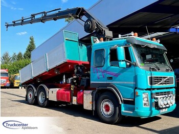 Dropside/ Flatbed truck, Crane truck Volvo FM 480 HIAB 211 EP-5, 6x2, Euro 5, Truckcenter Apeldoorn: picture 1