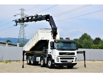 Tipper, Crane truck Volvo FM 480 Kipper5,60m+HIAB 322E - 6HIPRO/FUNK *8x4: picture 1
