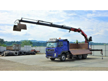 Tipper, Crane truck Volvo FM 500 Kipper+Bordmatic 5,10m+Kran/FUNK!: picture 1
